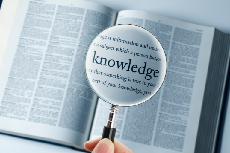 knowledge written in the book